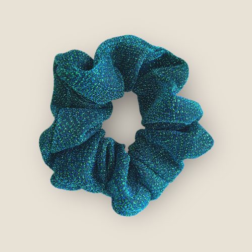 chouchou pailleté Aqua