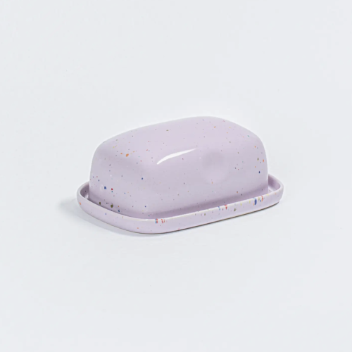 Beurrier egg back home lilas en céramqie