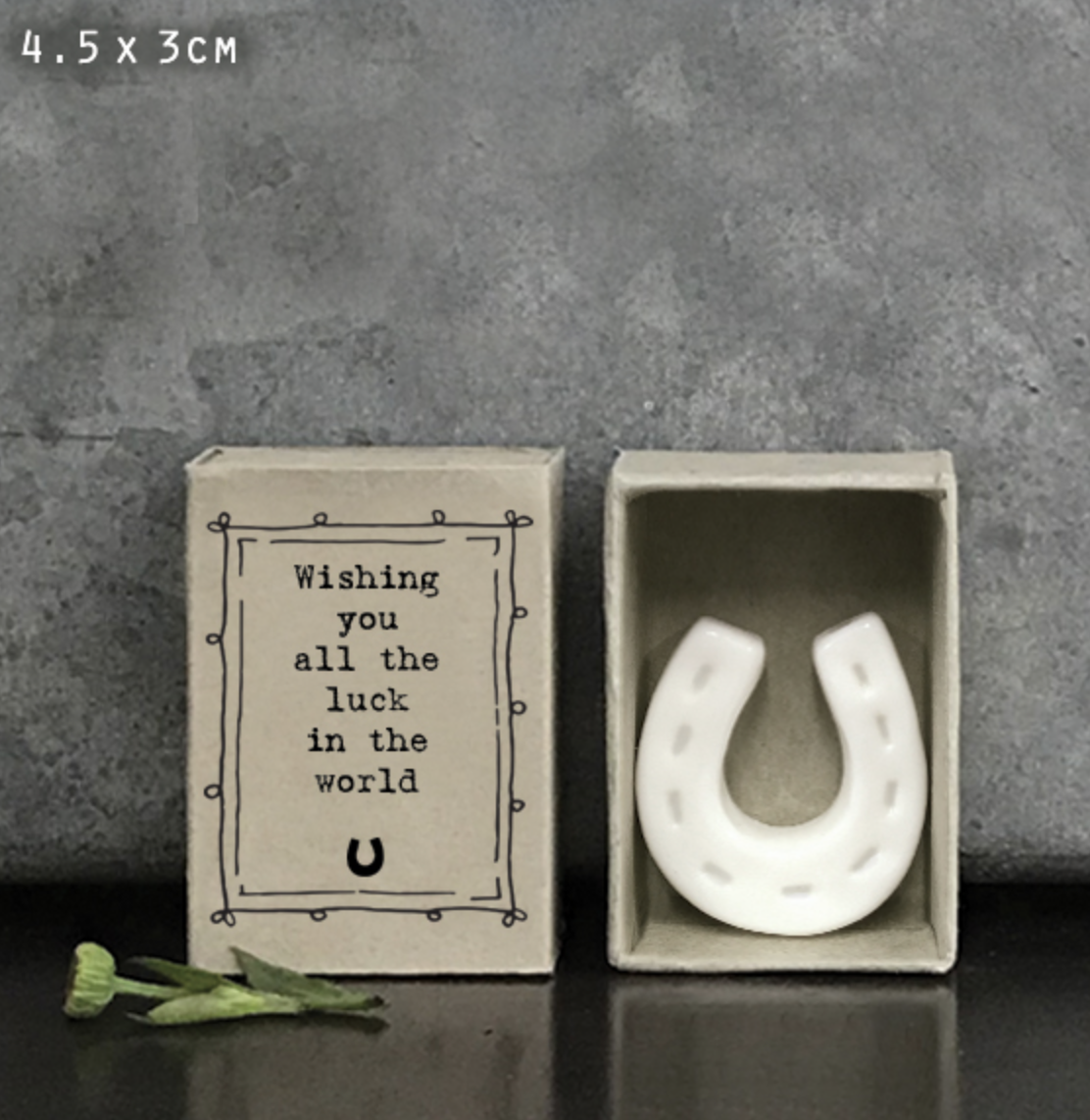 wishing you all the luck in the world