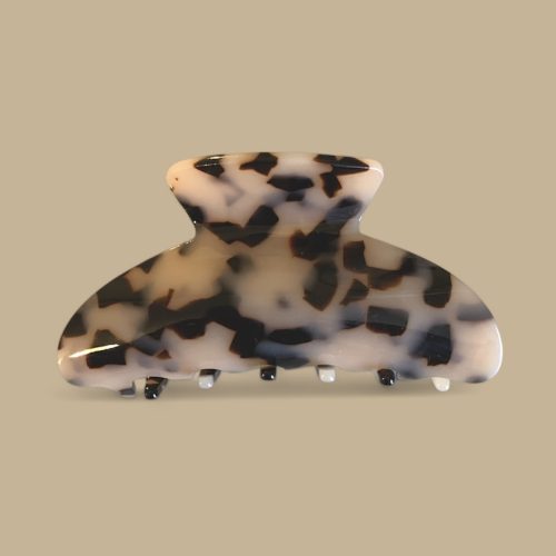 pince à cheveux babies léopard GM acétate agathe and cocö