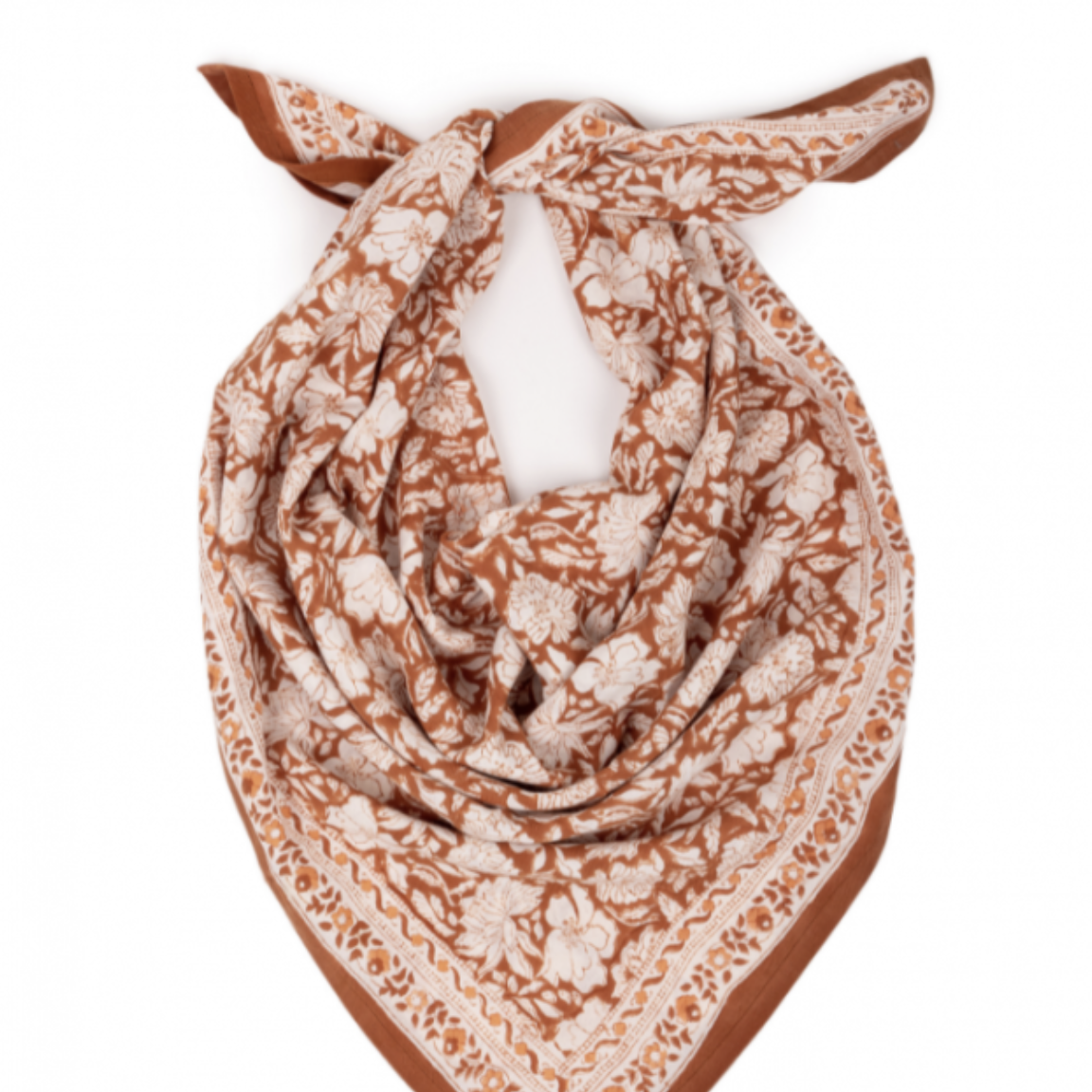 Salvador terracotta GM foulard 1