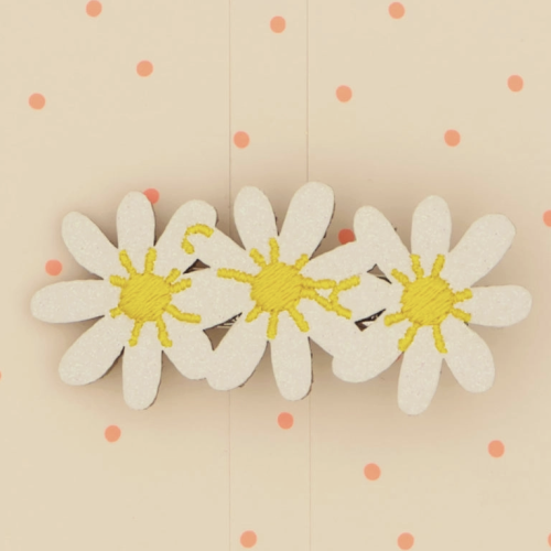 barrette 3 marguerites
