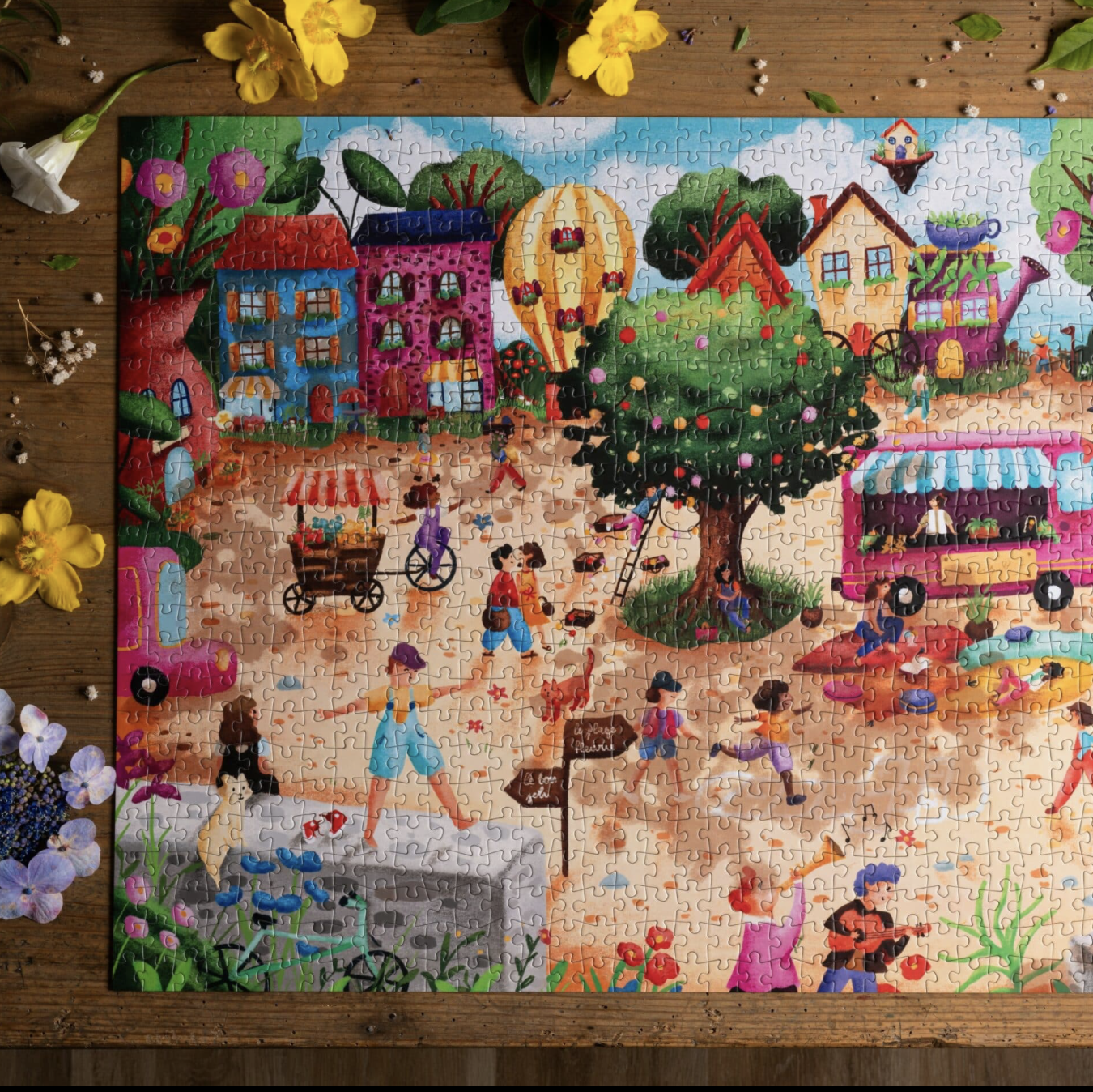 puzzle place des fleurs
