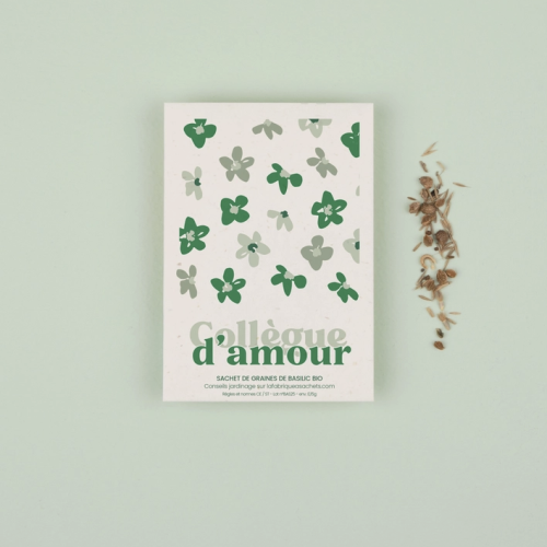sachet de graines collègue d'amour