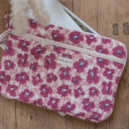pochette ordi dahlia posy