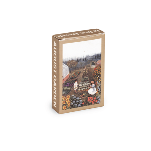 mini puzzle August garden