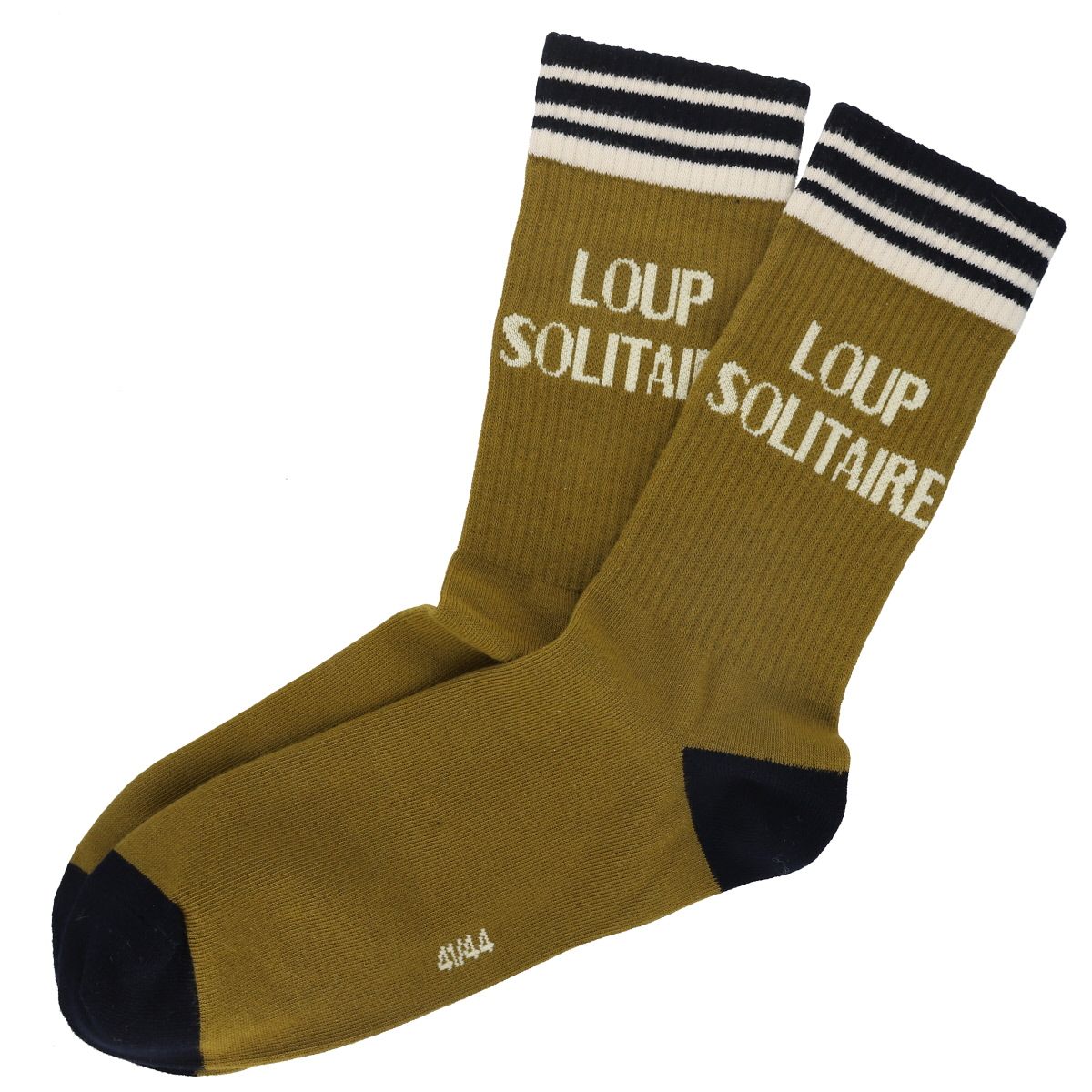 chaussettes homme loup solitaire