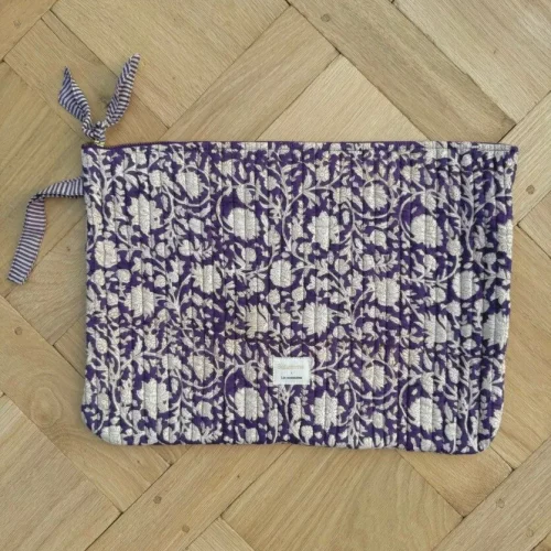 pochette ordinateur anjali purple