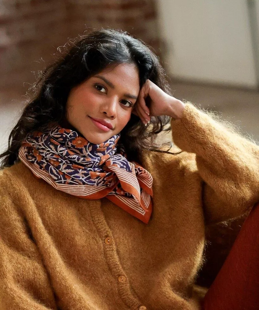 foulard Pia navy foulard Pia navy