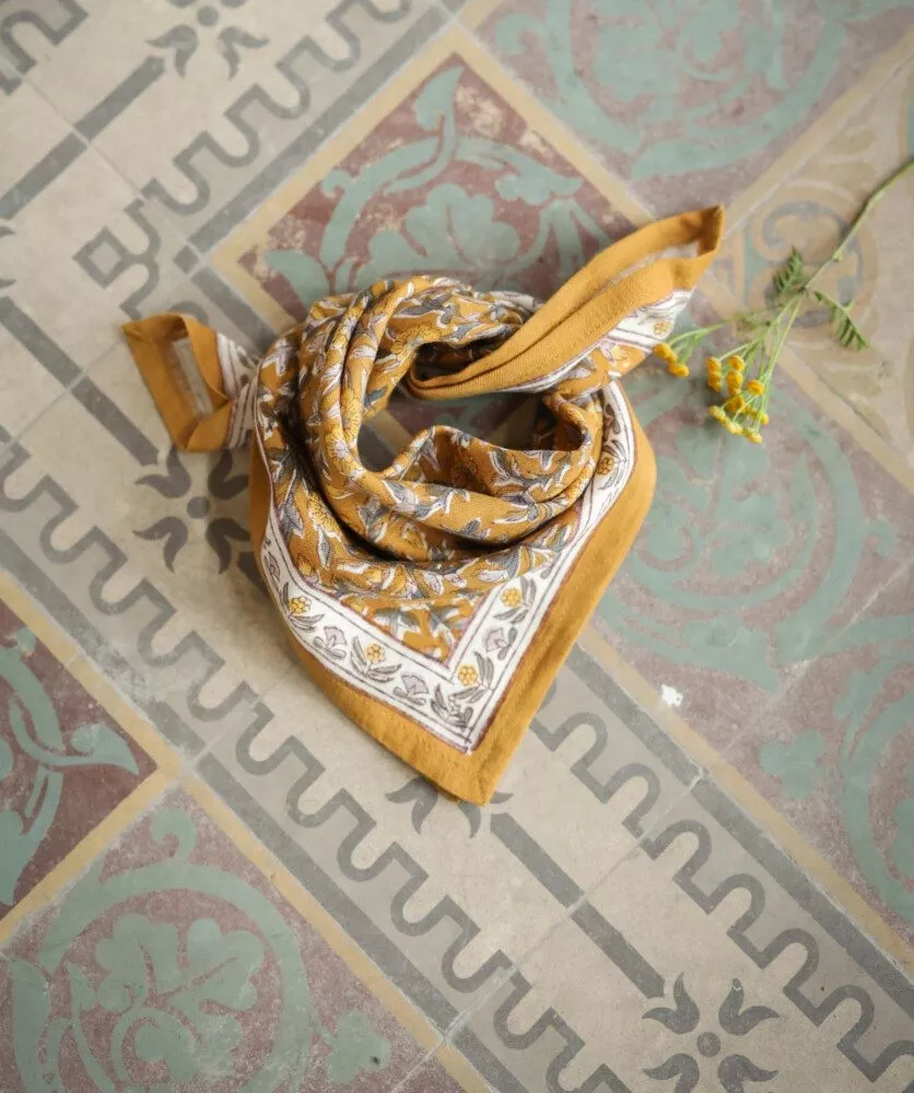 petit foulard Scarlett gold