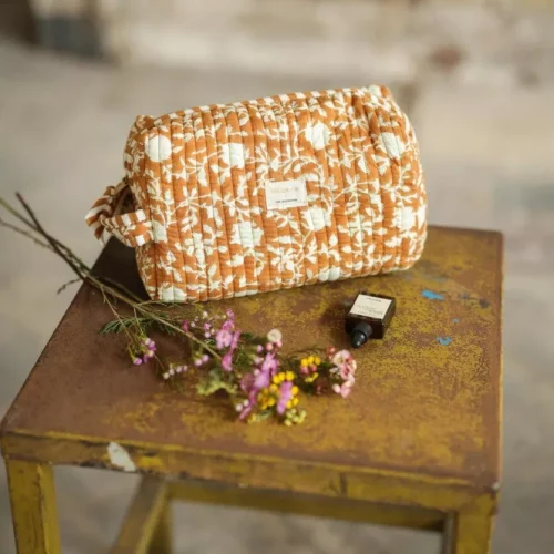 petite trousse Kate caramel