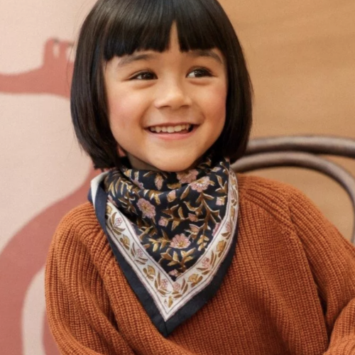 Petit foulard - Scarlett encre