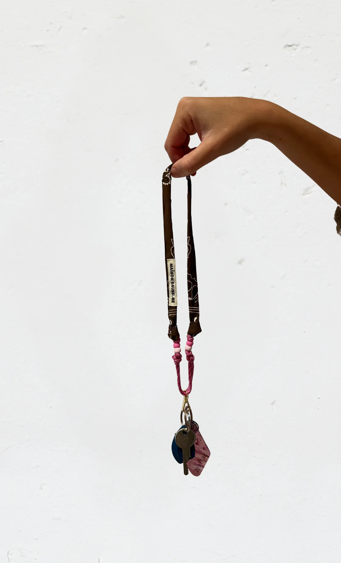 mini cordon bandana chocolat