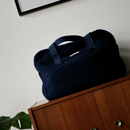 sac weekend bleu sherpa
