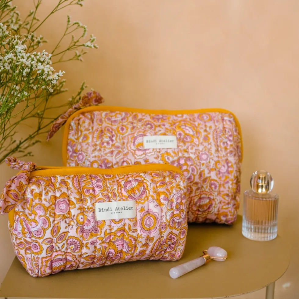 Trousse de toilette bindi atelier Garda Pop Pink