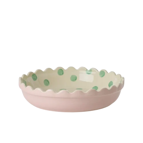 plat a tarte vert pois