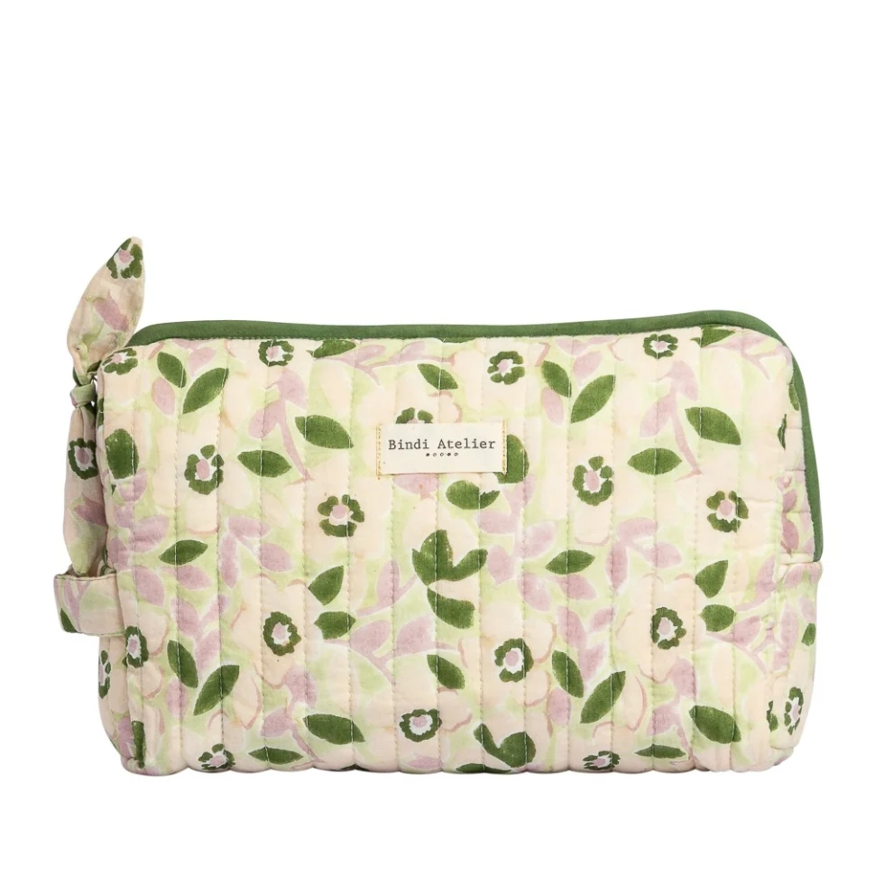 trousse de toilette bindi atelier Amelia green