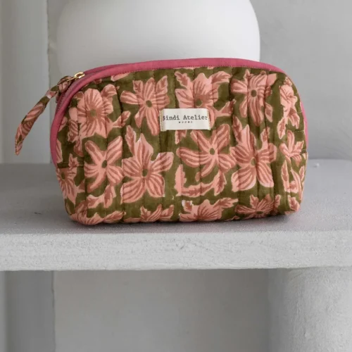 trousse à maquillage manoa verde bindi atelier